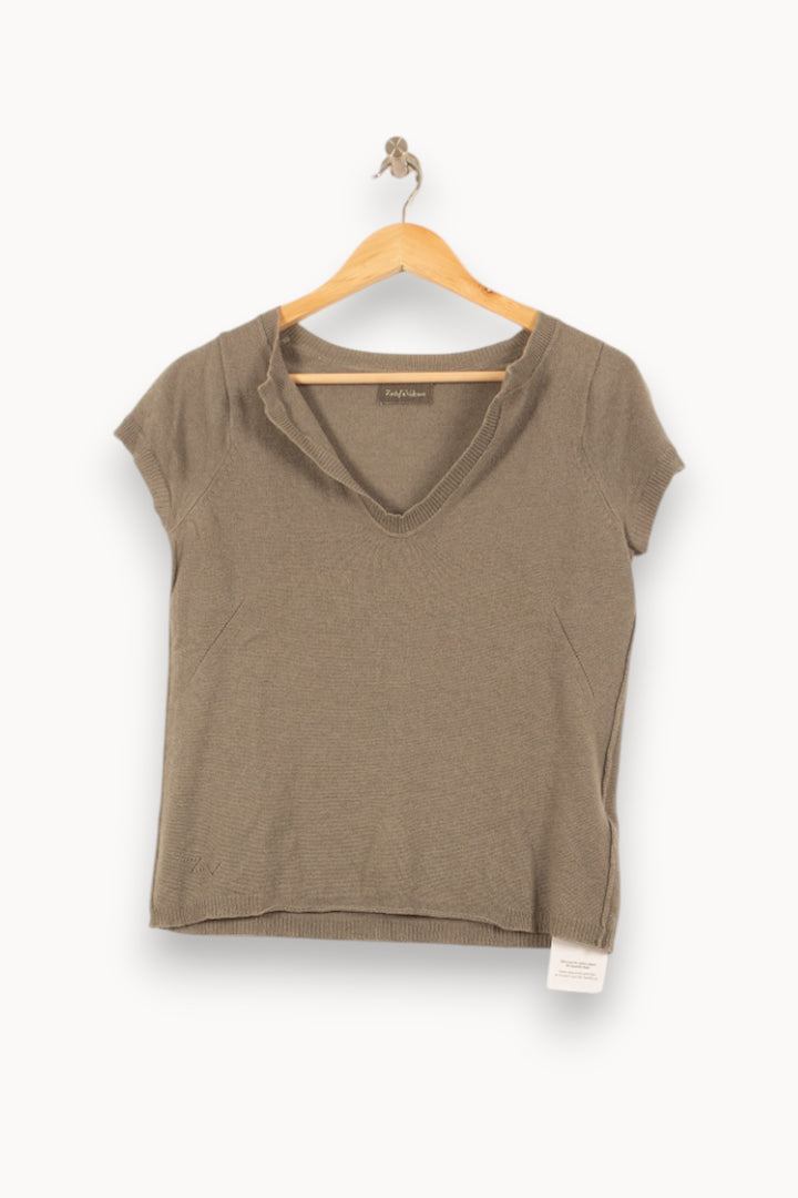 Pull Vert - Taille M/38 de la marque Zadig&Voltaire | PARAD61320 - Vendu par Paradigme - Image 2