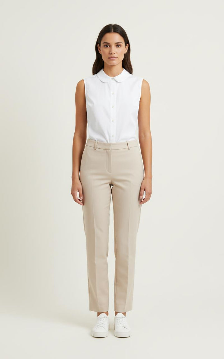 Blouse Sans Manches Blanche - Taille XXL/44 de la marque Agnès b. | PARAD61333 - Vendu par Paradigme - Image 1
