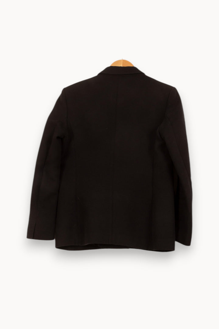 Blazer Noir - Taille L/40 de la marque Sandro | PARAD61337 - Vendu par Paradigme - Image 4