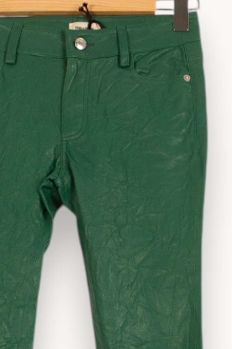 Pantalon Slim Vert - Taille XS/34 de la marque Zadig&Voltaire | PARAD61353 - Vendu par Paradigme - Image 3
