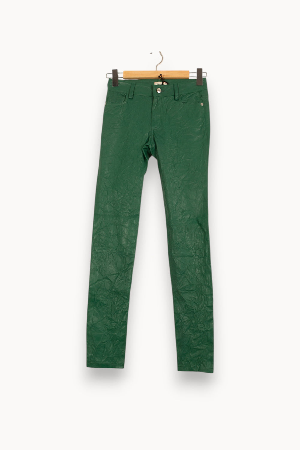 Pantalon Slim Vert - Taille XS/34 de la marque Zadig&Voltaire | PARAD61353 - Vendu par Paradigme - Image 2