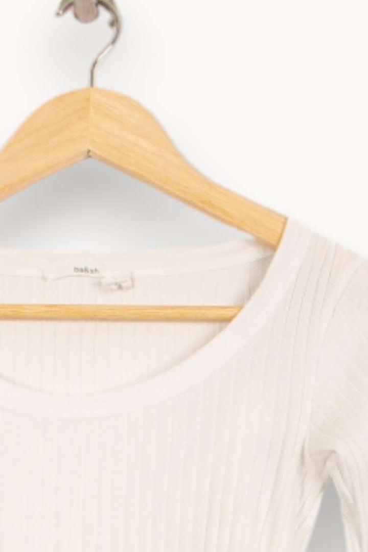 Top Blanc - Taille XS/34 de la marque ba&sh | PARAD61361 - Vendu par Paradigme - Image 3
