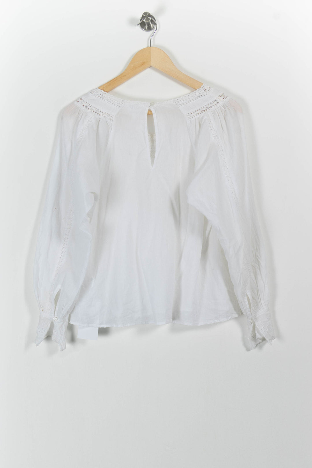 Blouse Blanche - Taille S/36 de la marque Sud express | PARAD61369 - Vendu par Paradigme - Image 4