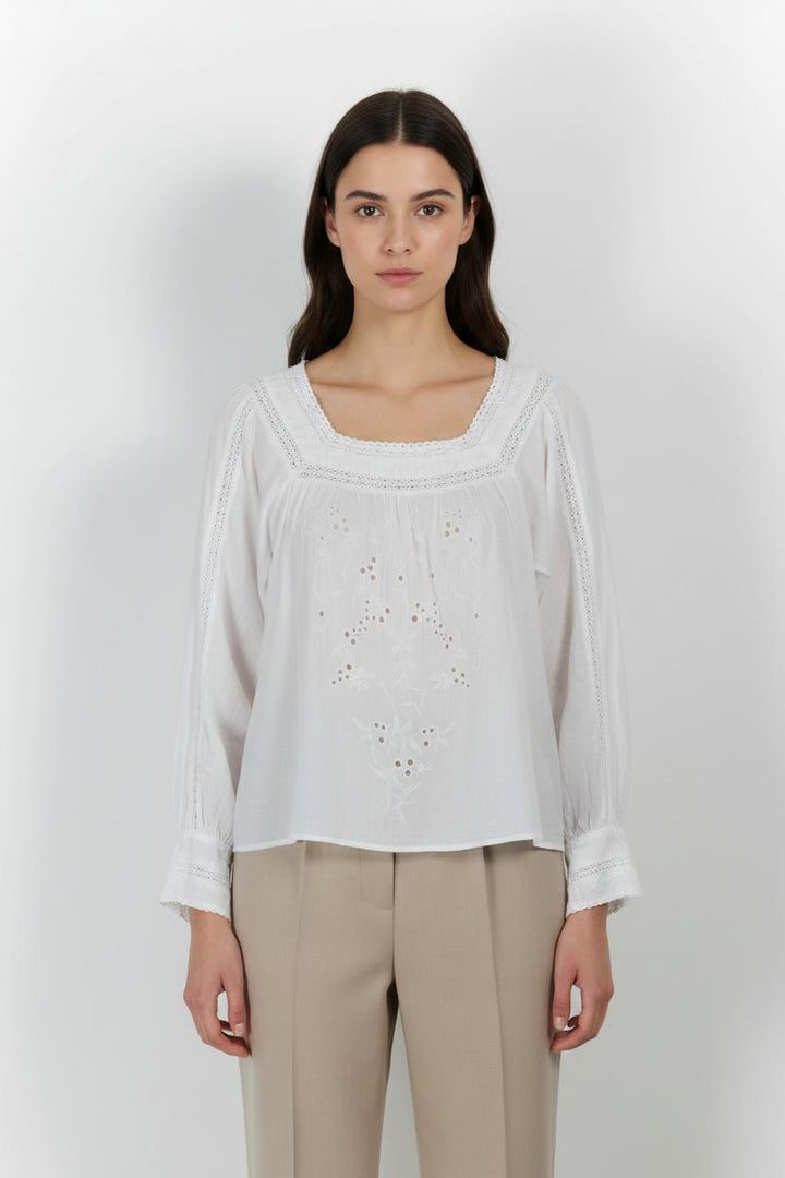 Blouse Blanche - Taille S/36 de la marque Sud express | PARAD61369 - Vendu par Paradigme - Image 1