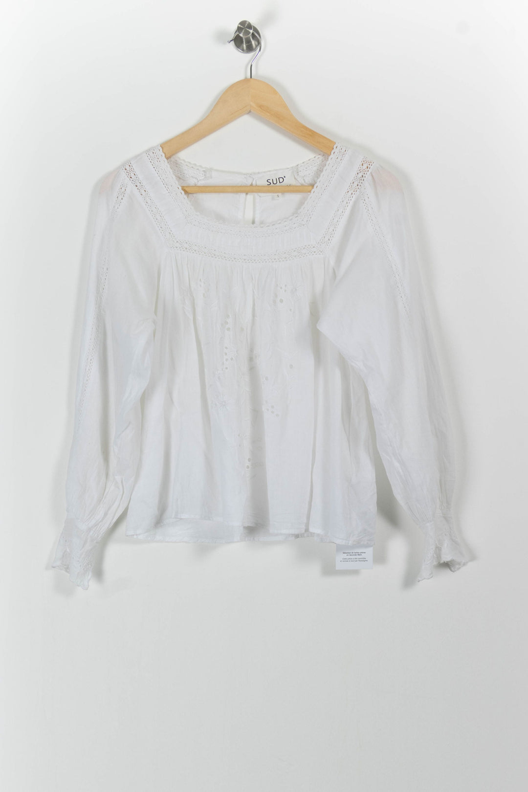 Blouse Blanche - Taille S/36 de la marque Sud express | PARAD61369 - Vendu par Paradigme - Image 2