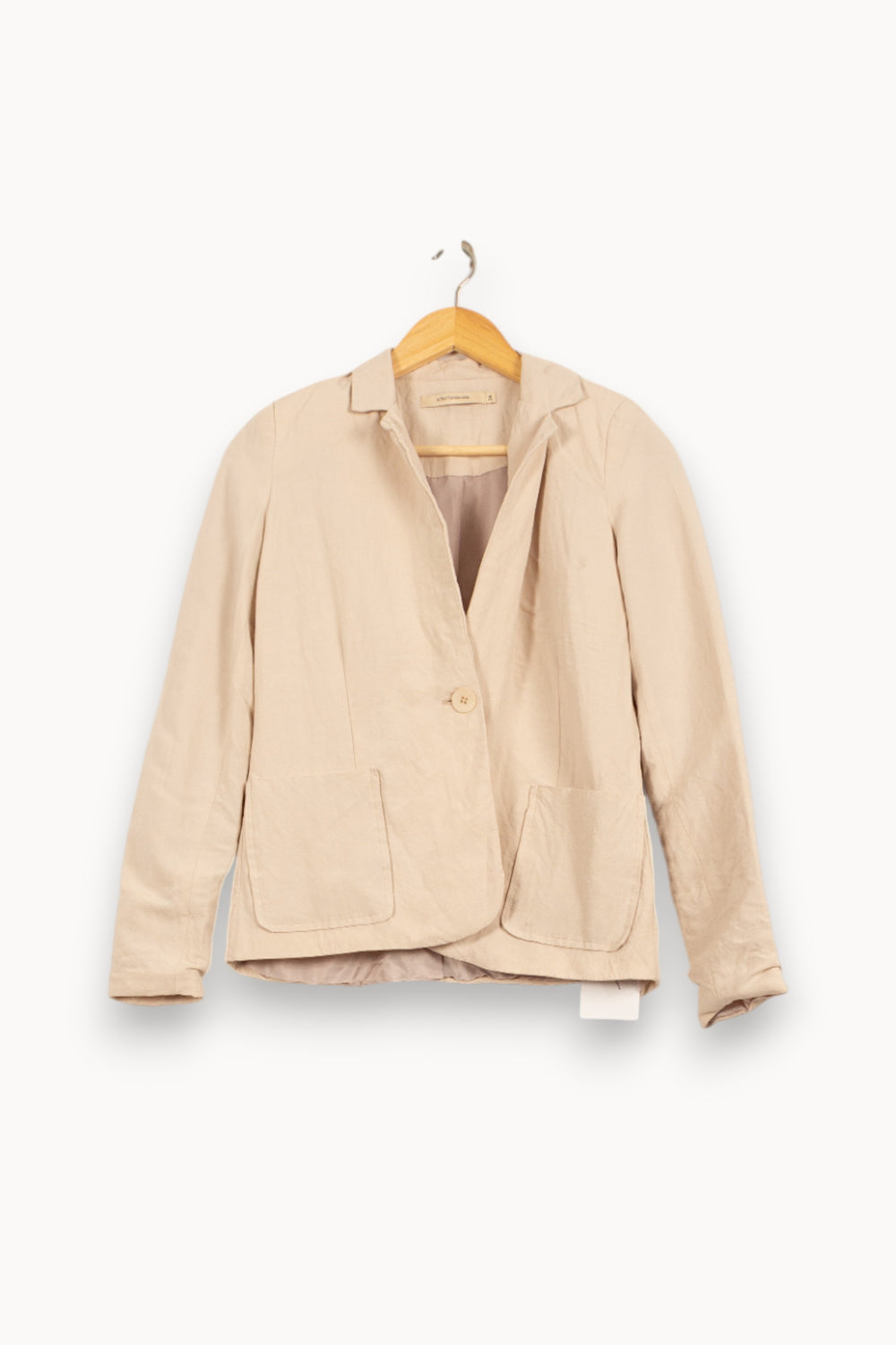 Blazer Beige - Taille XS/34 de la marque La Fée Maraboutée | PARAD61373 - Vendu par Paradigme - Image 2