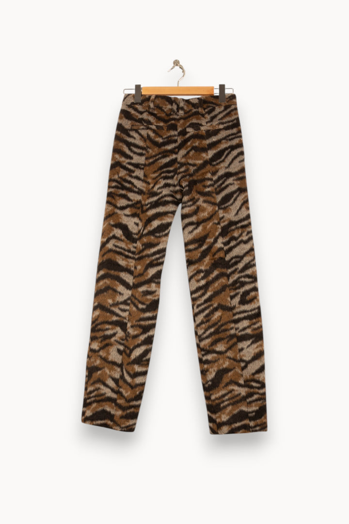 Pantalon Marron et Noir - Taille XS/34 de la marque Zadig&Voltaire | PARAD61405 - Vendu par Paradigme - Image 4