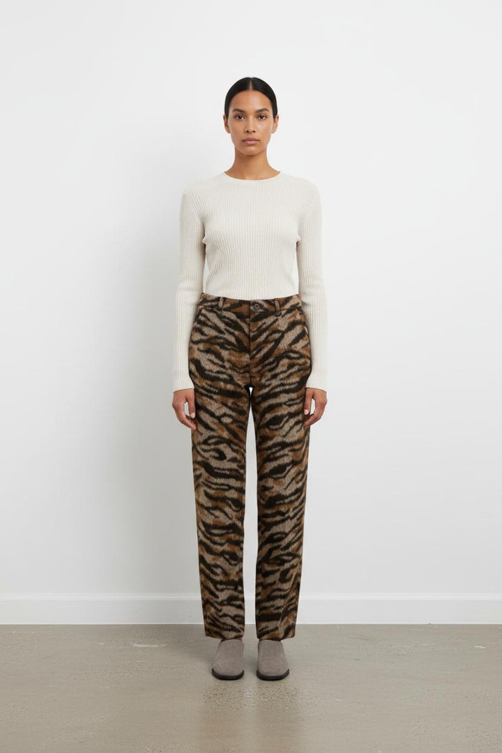 Pantalon Marron et Noir - Taille XS/34