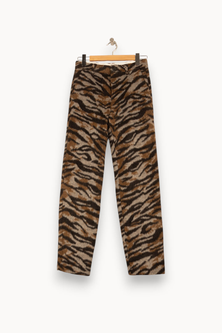 Pantalon Marron et Noir - Taille XS/34 de la marque Zadig&Voltaire | PARAD61405 - Vendu par Paradigme - Image 2