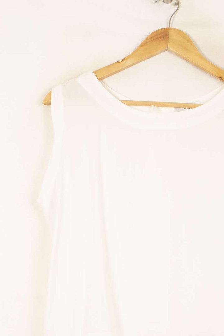 Débardeur Blanc - Taille S/36 de la marque Suncoo | PARAD61414 - Vendu par Paradigme - Image 3
