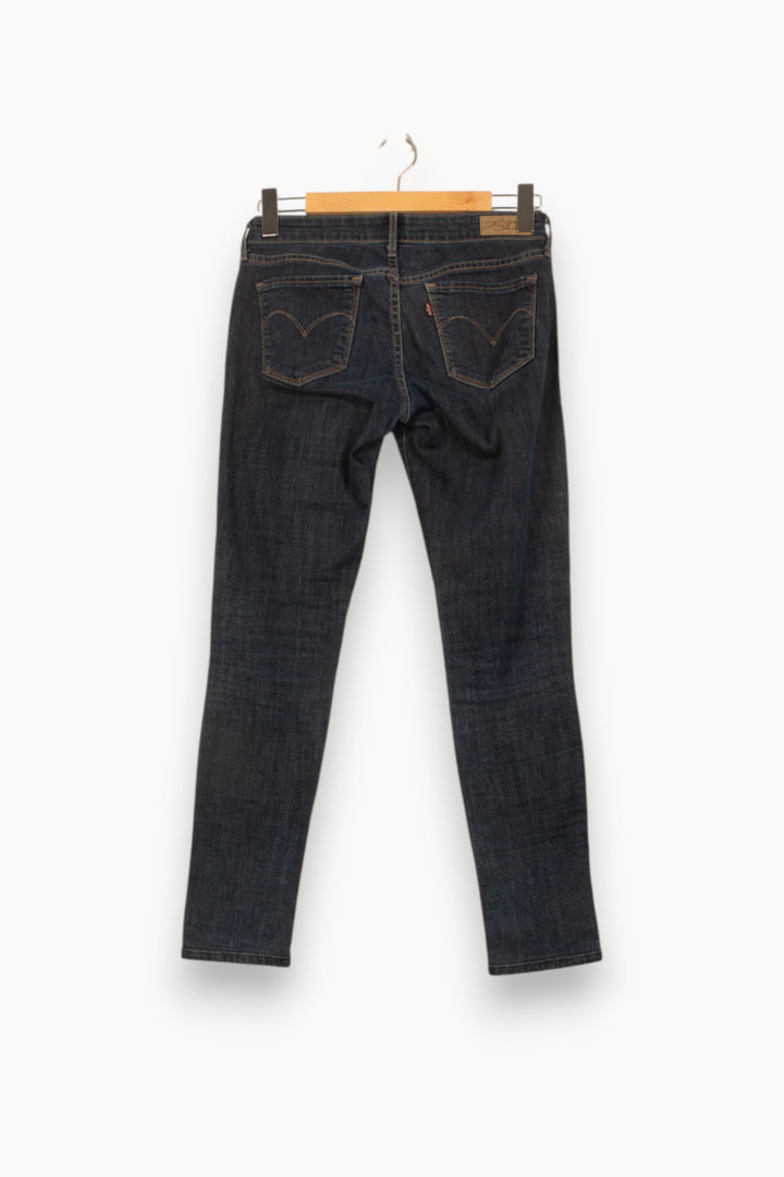 Jean Slim Bleu - Taille S/36 de la marque Levi's | PARAD61417 - Vendu par Paradigme - Image 4