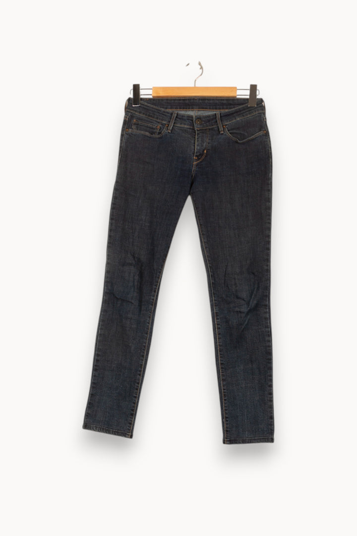 Jean Slim Bleu - Taille S/36 de la marque Levi's | PARAD61417 - Vendu par Paradigme - Image 2