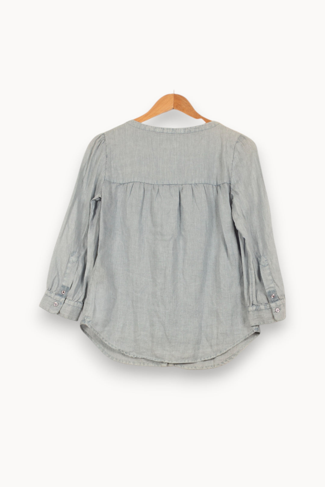 Blouse Bleue - Taille S/36 de la marque Closed | PARAD61428 - Vendu par Paradigme - Image 4