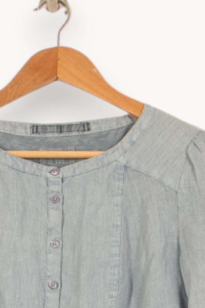 Blouse Bleue - Taille S/36 de la marque Closed | PARAD61428 - Vendu par Paradigme - Image 3