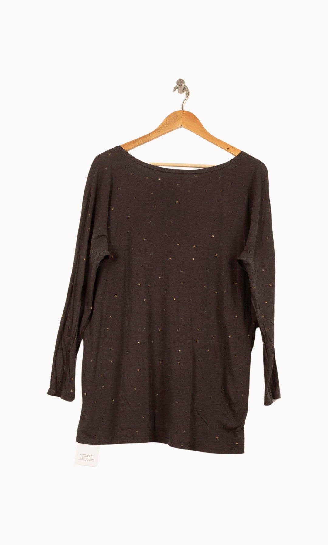 Tee-shirt Manches Longues Gris - Taille L/40 de la marque Des petits hauts | PARAD61437 - Vendu par Paradigme - Image 4