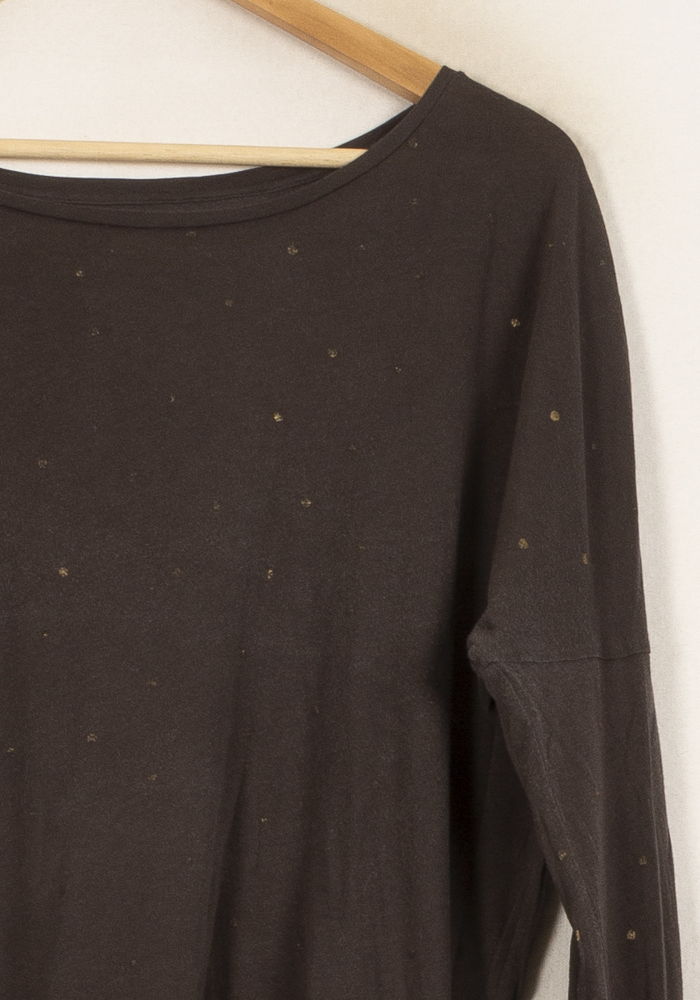 Tee-shirt Manches Longues Gris - Taille L/40 de la marque Des petits hauts | PARAD61437 - Vendu par Paradigme - Image 3