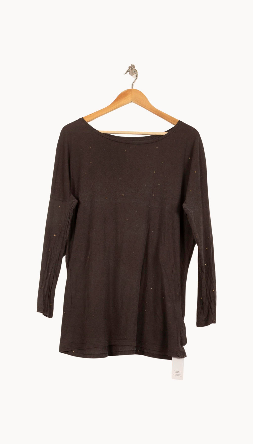 Tee-shirt Manches Longues Gris - Taille L/40 de la marque Des petits hauts | PARAD61437 - Vendu par Paradigme - Image 2