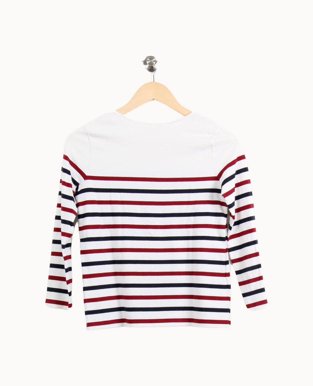 Marinière Blanche et Marine - Taille S/36 de la marque Sézane | PARAD61442 - Vendu par Paradigme - Image 4