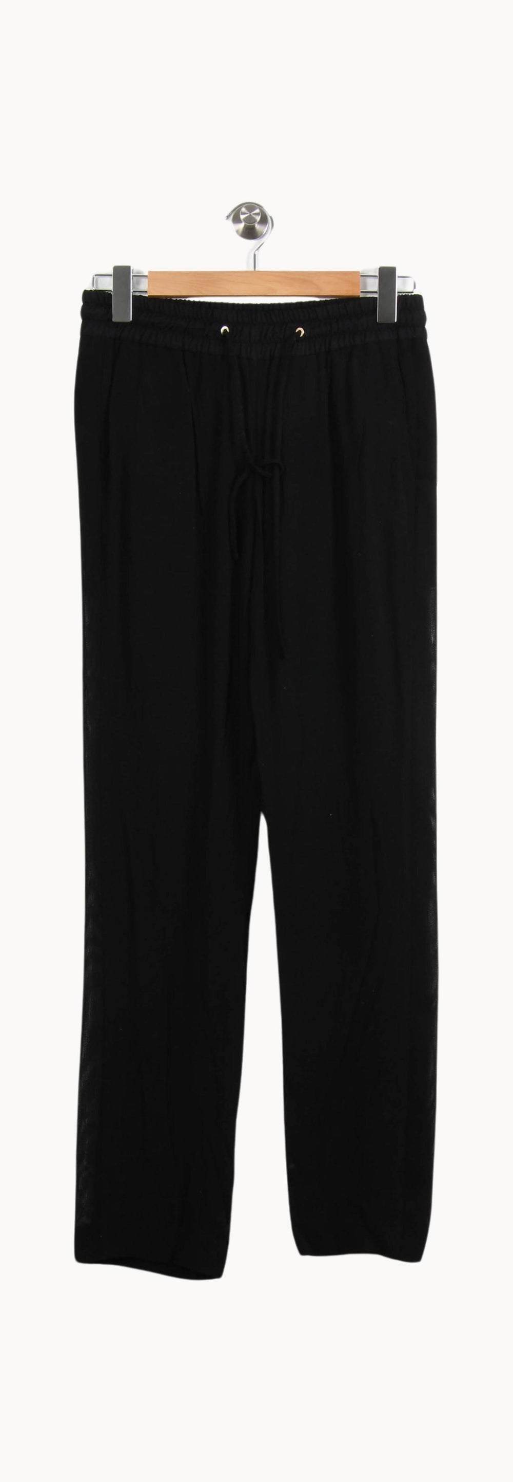 Pantalon Noir - Taille L/40 de la marque Sandro | PARAD61443 - Vendu par Paradigme - Image 2