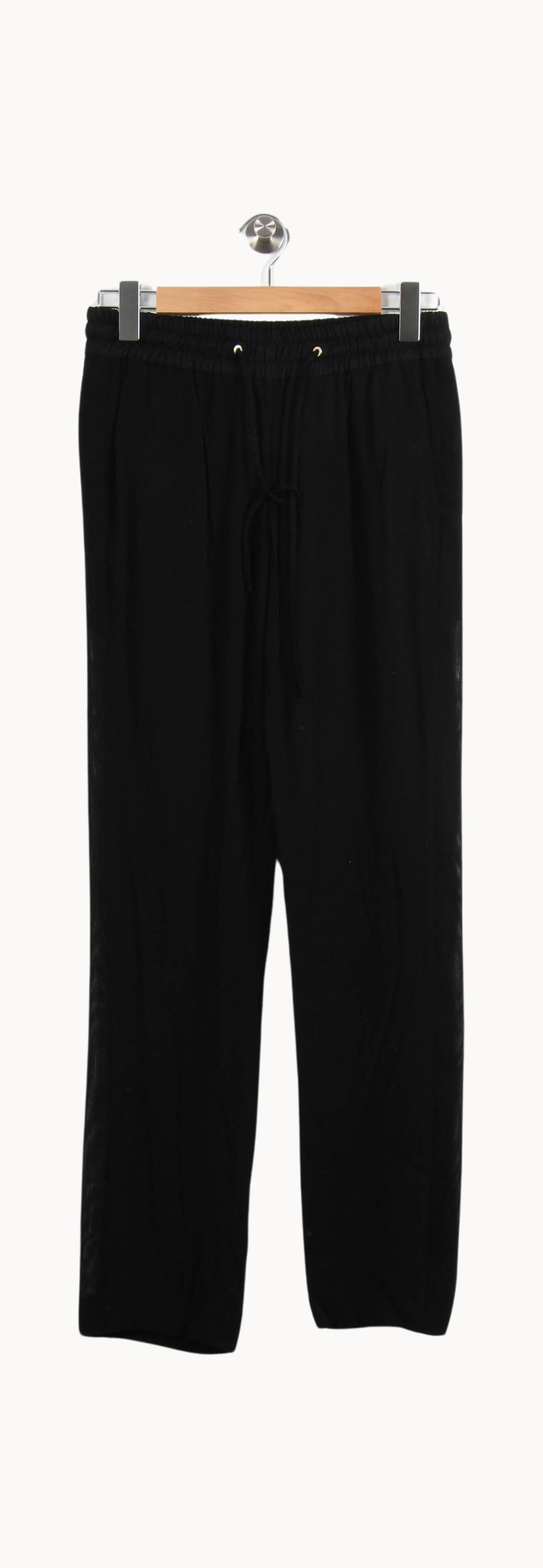 Pantalon Noir - Taille L/40 de la marque Sandro | PARAD61443 - Vendu par Paradigme - Image 2