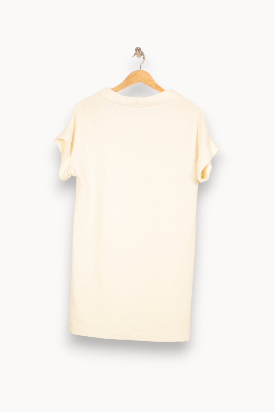 Robe T-shirt Blanche - Taille S/36