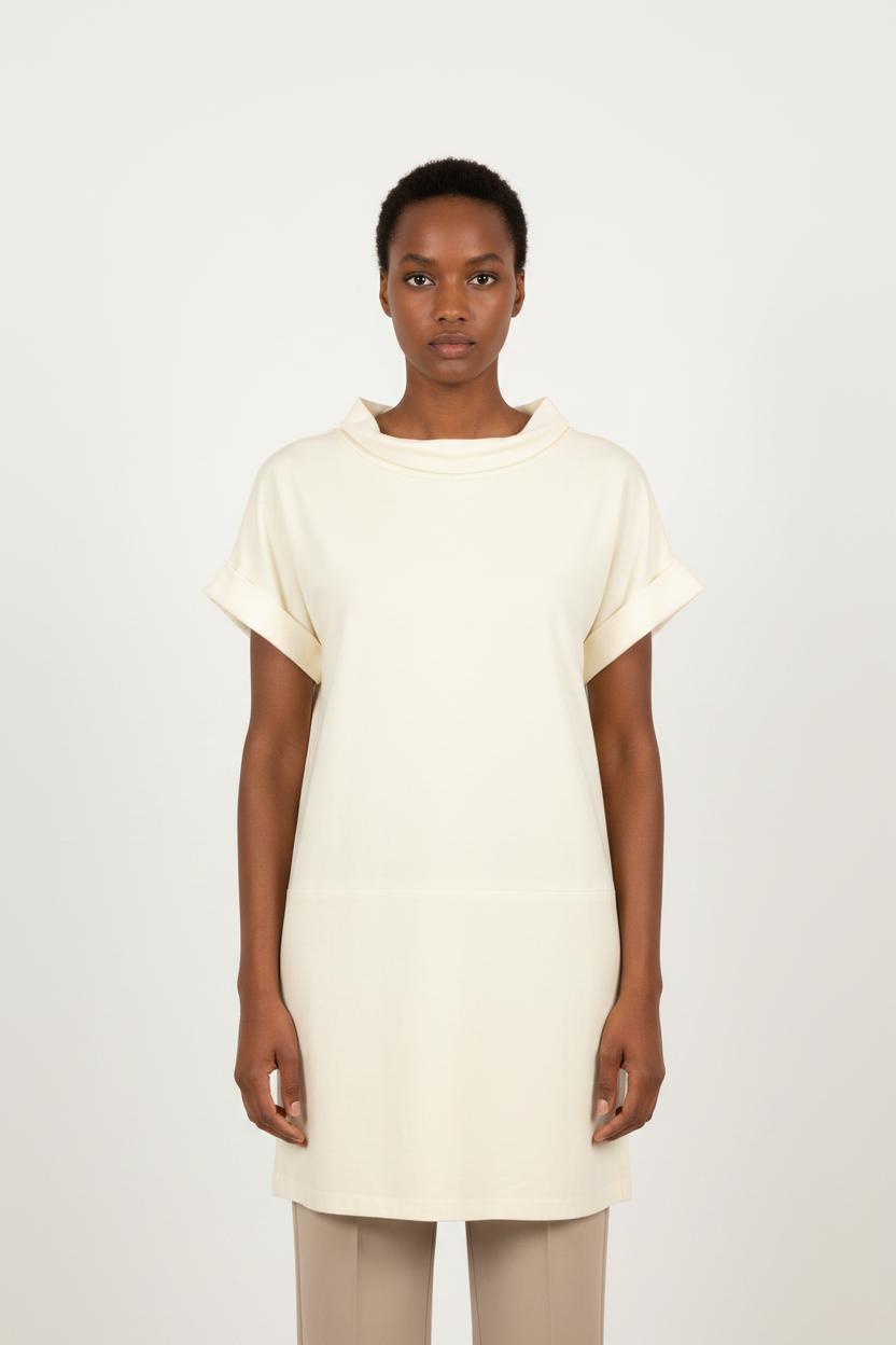 Robe T-shirt Blanche - Taille S/36