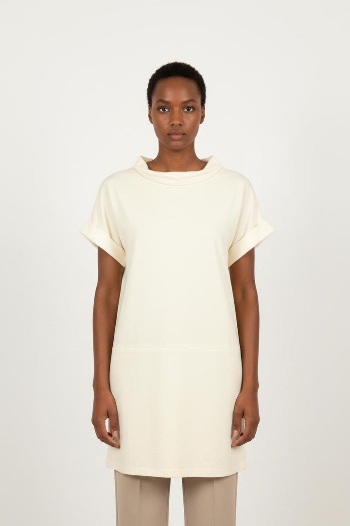 Robe T-shirt Blanche - Taille S/36