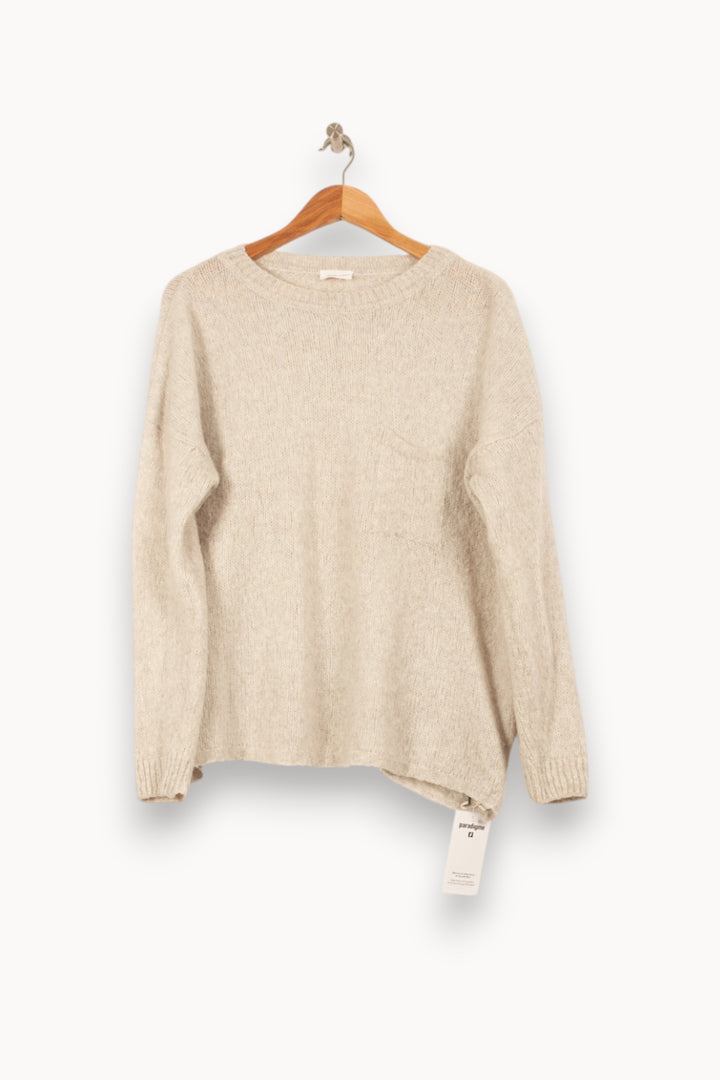 Pull Gris - Taille S/36 de la marque American Vintage | PARAD61457 - Vendu par Paradigme - Image 2