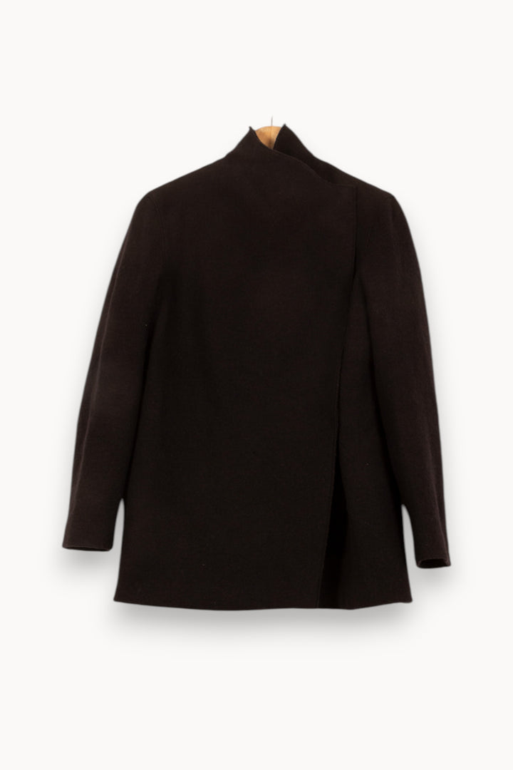 Manteau Noir - Taille S/36 de la marque Filippa K | PARAD61460 - Vendu par Paradigme - Image 2