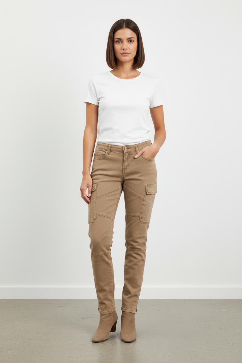 Pantalon Cargo Beige - Taille S/36