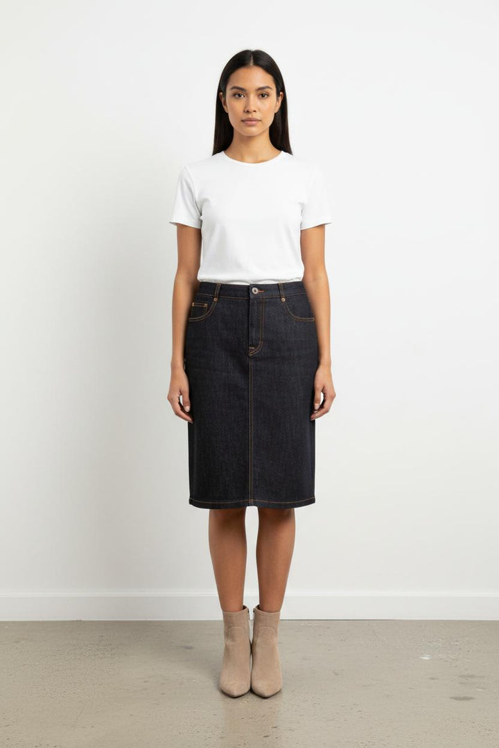 Jupe En Jean Bleue - Taille S/36