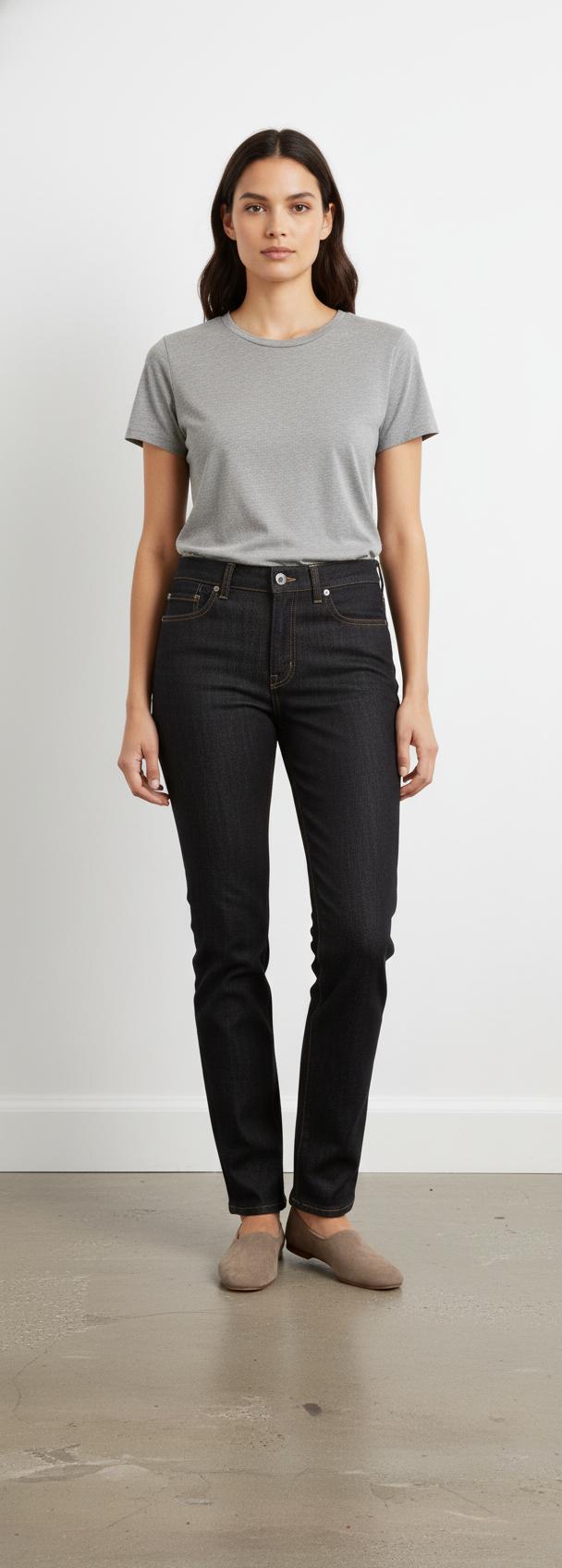 Jean Bleu Foncé - Taille S/36
