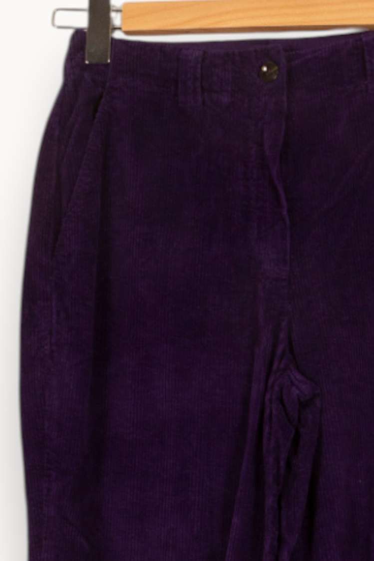 Pantalon Violet - Taille S/36 de la marque Caroll | PARAD61479 - Vendu par Paradigme - Image 3
