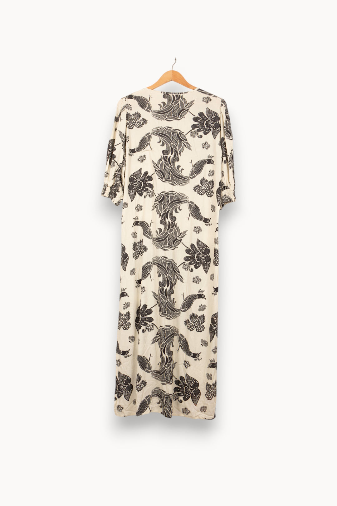 Robe Longue Blanche et Noire - Taille M/38 de la marque Imprevu | PARAD61480 - Vendu par Paradigme - Image 4