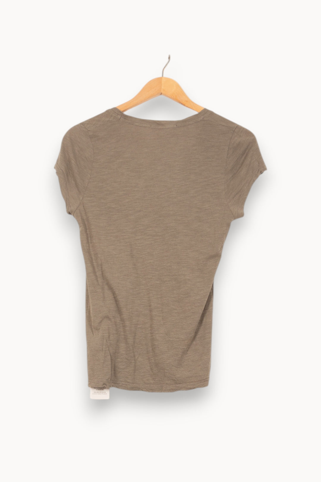 Tee-shirt Vert - Taille XS/34 de la marque American Vintage | PARAD61486 - Vendu par Paradigme - Image 4