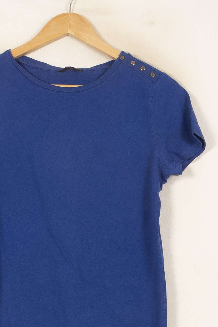 Tee-shirt Bleu - Taille L/40 de la marque Caroll | PARAD61498 - Vendu par Paradigme - Image 3