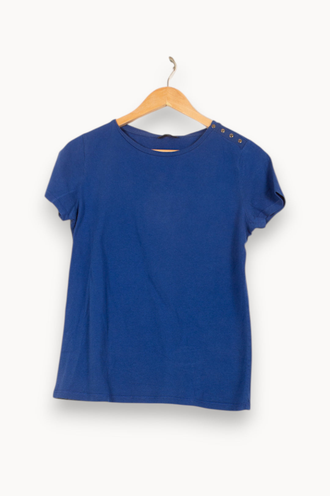 Tee-shirt Bleu - Taille L/40 de la marque Caroll | PARAD61498 - Vendu par Paradigme - Image 2