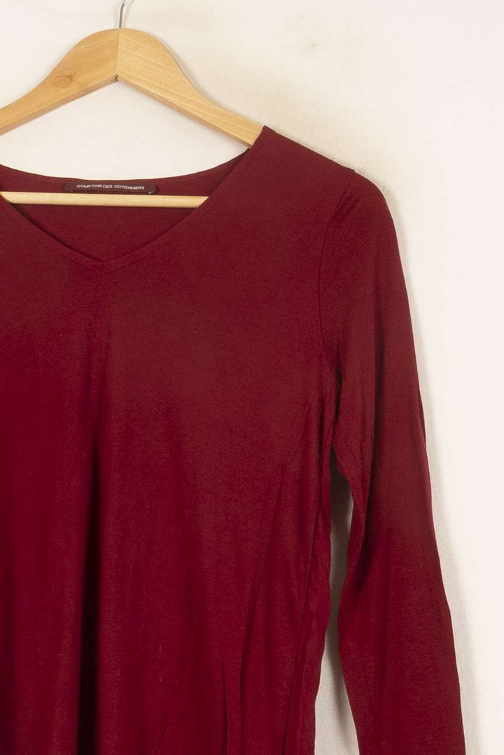 Blouse Bordeaux - Taille XS/34 de la marque Comptoir des Cotonniers | PARAD61508 - Vendu par Paradigme - Image 3