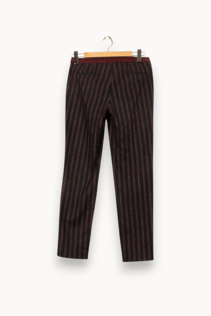 Pantalon Noir et Rouge - Taille XS/34 de la marque Léon & Harper | PARAD61511 - Vendu par Paradigme - Image 4