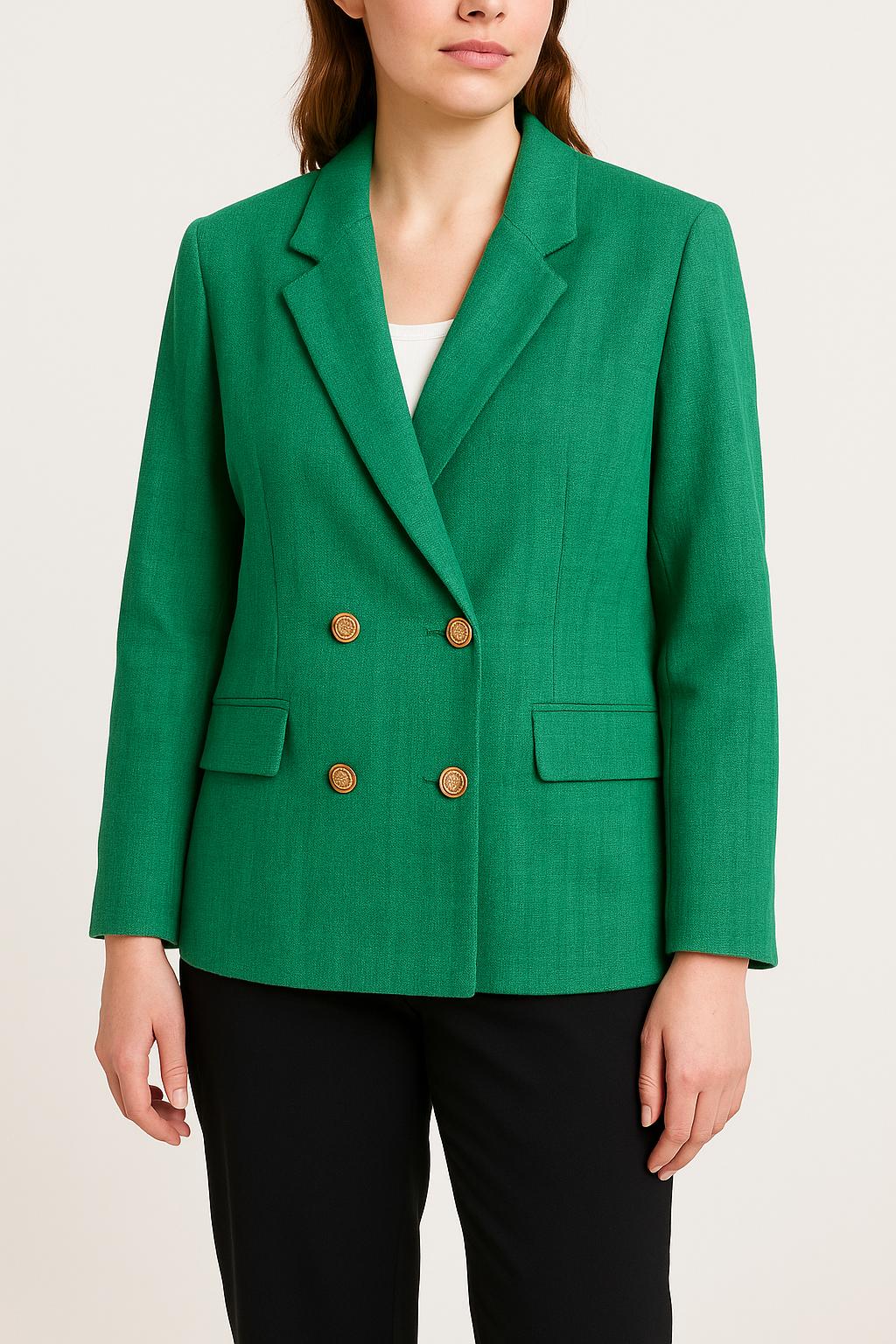 Blazer Vert - Taille XL/42 de la marque Sandro | PARAD61514 - Vendu par Paradigme - Image 1