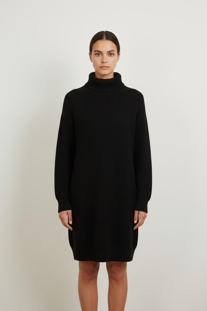 Robe Pull Noire - Taille XS/34