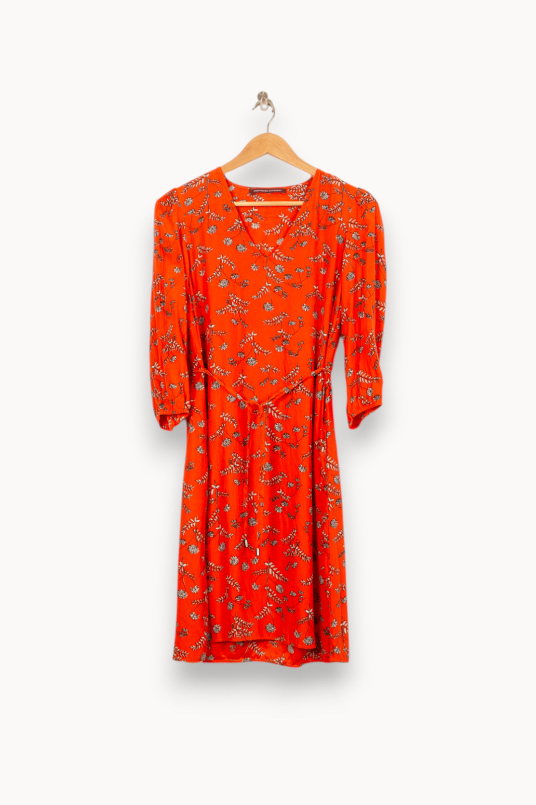 Robe Fleurie Orange - Taille XS/34 de la marque Comptoir des Cotonniers | PARAD61521 - Vendu par Paradigme - Image 2