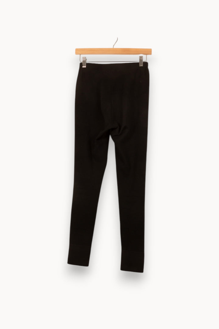 Legging Noir - Taille M/38 de la marque Sandro | PARAD61527 - Vendu par Paradigme - Image 4