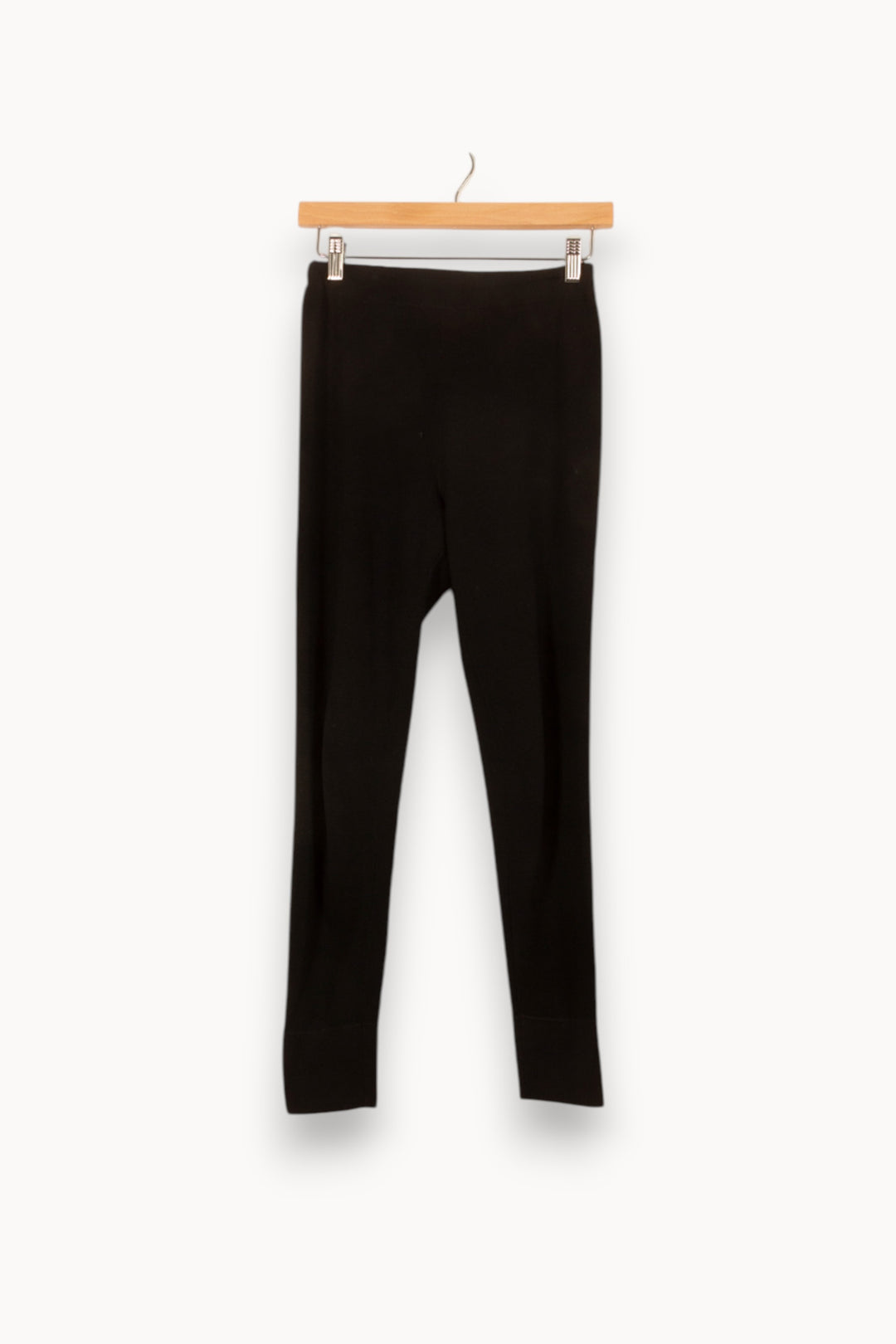 Legging Noir - Taille M/38 de la marque Sandro | PARAD61527 - Vendu par Paradigme - Image 2