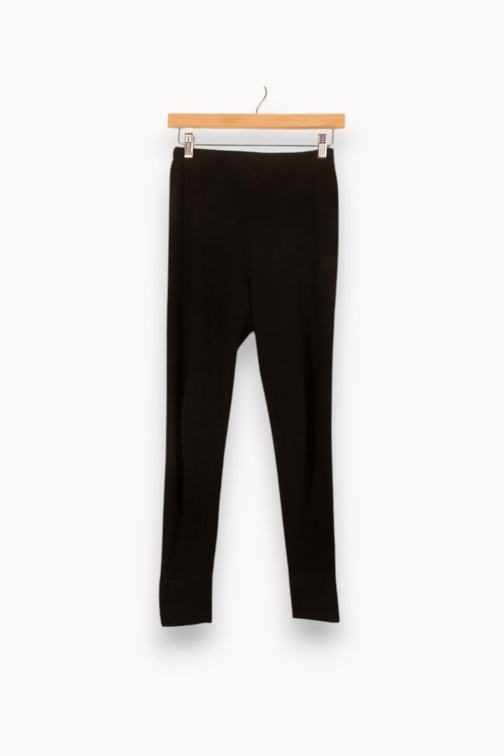 Legging Noir - Taille M/38 de la marque Sandro | PARAD61527 - Vendu par Paradigme - Image 2