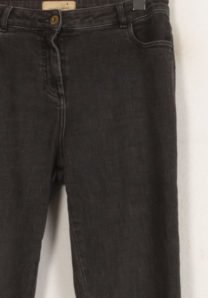 Jean Flare Gris - Taille M/38 de la marque Sessùn | PARAD61528 - Vendu par Paradigme - Image 3