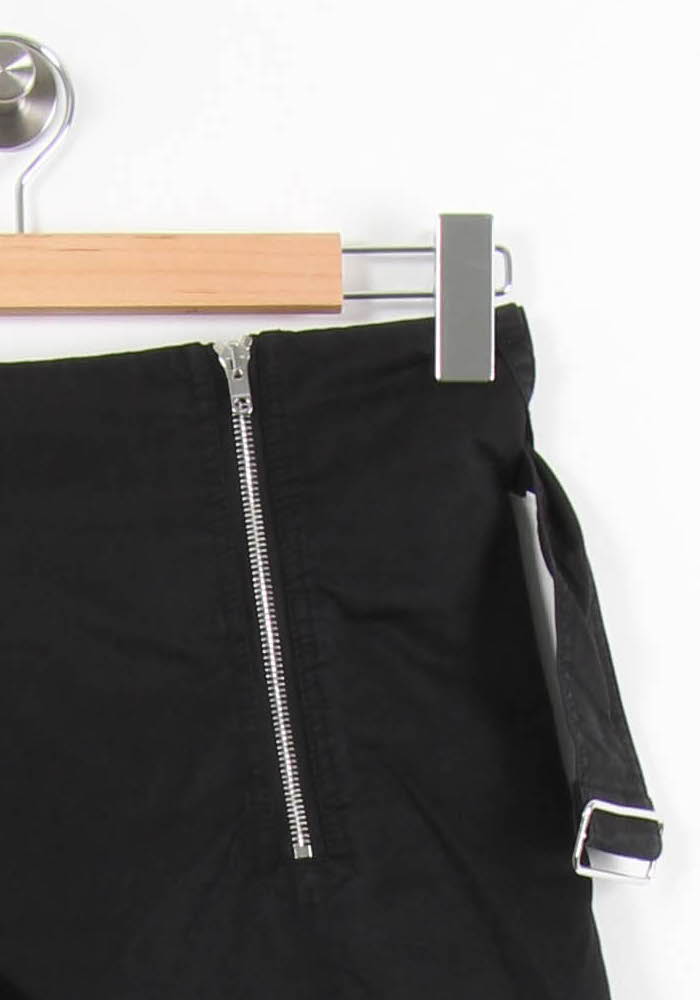 Jupe Asymétrique Noire - Taille M/38 de la marque Sandro | PARAD61534 - Vendu par Paradigme - Image 3