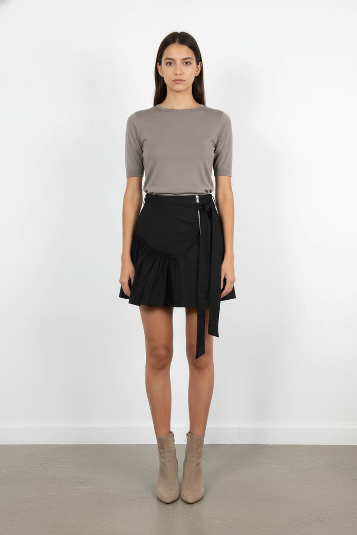 Jupe Asymétrique Noire - Taille M/38