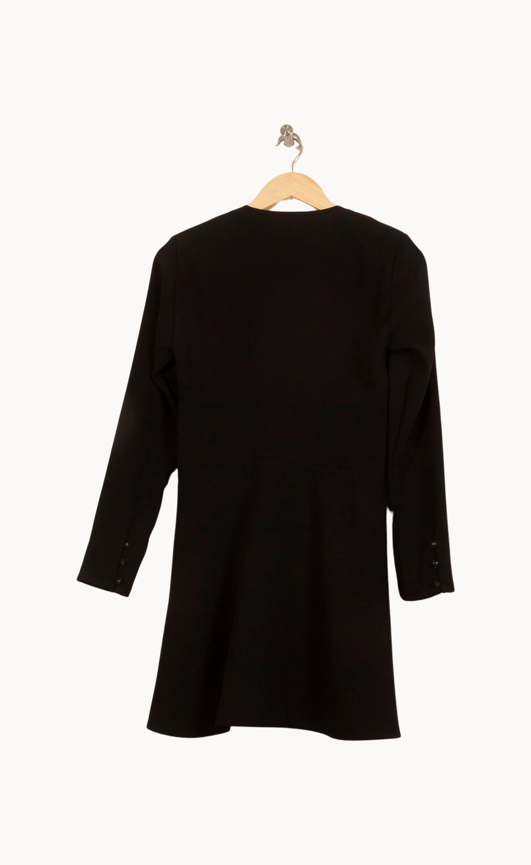 Robe Courte Noire - Taille S/36 de la marque The Kooples | PARAD61538 - Vendu par Paradigme - Image 4
