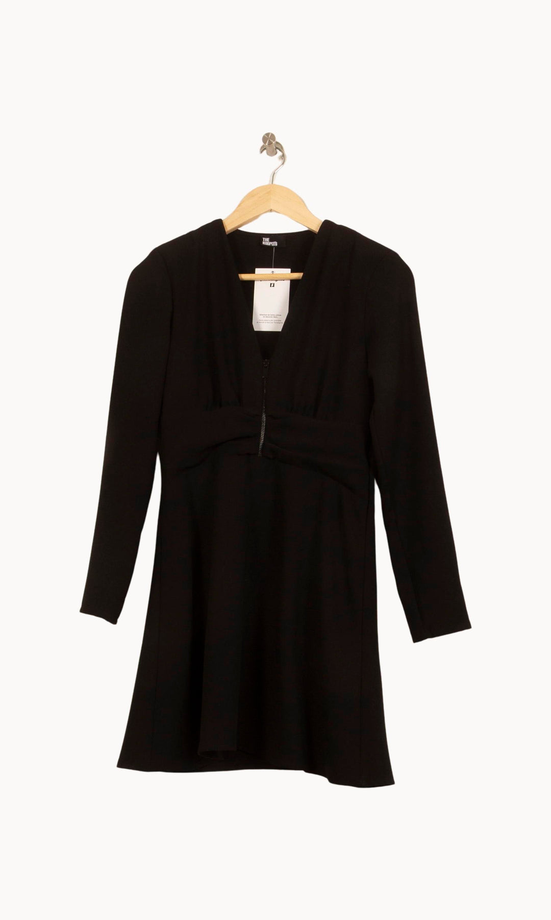 Robe Courte Noire - Taille S/36 de la marque The Kooples | PARAD61538 - Vendu par Paradigme - Image 2